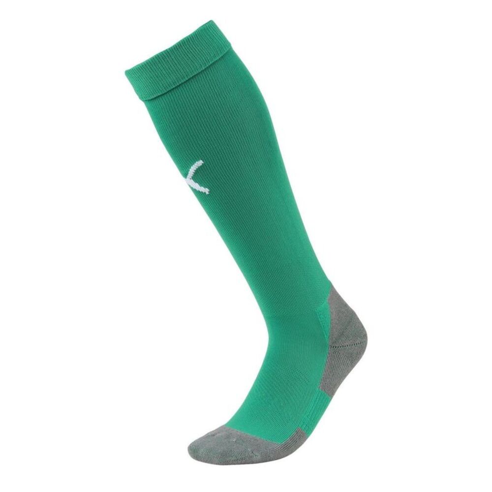 Puma Mens Team Liga Football Socks / Green/White